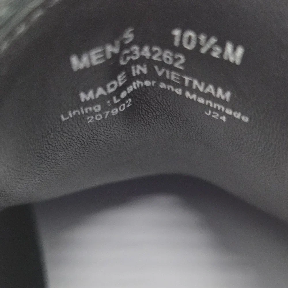 Cole Haan ME Wingtip Oxford Dress Shoes Mens 10.5 Black Leather Waterproof NEW
